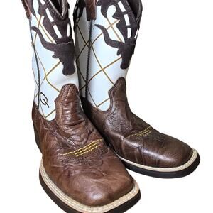 Children'sAriat Dakota Dogger Boot 10014117 Size Us 11-11.5 worn 1x Pristine